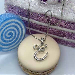 Monogram E Necklace